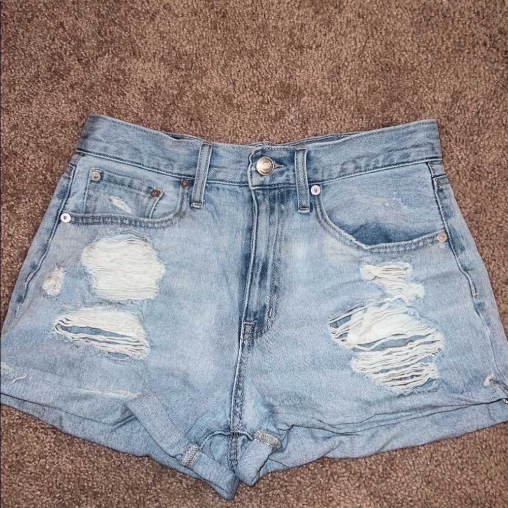 Mom shorts highwasted
